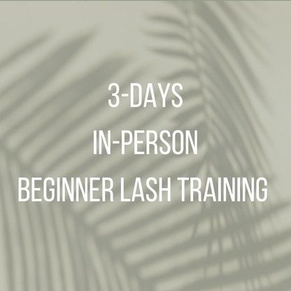 3 days Intro to Eyelash Extensions