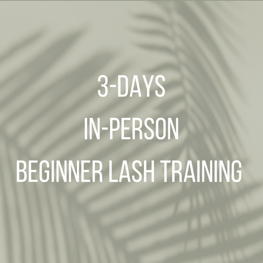 3 days Intro to Eyelash Extensions